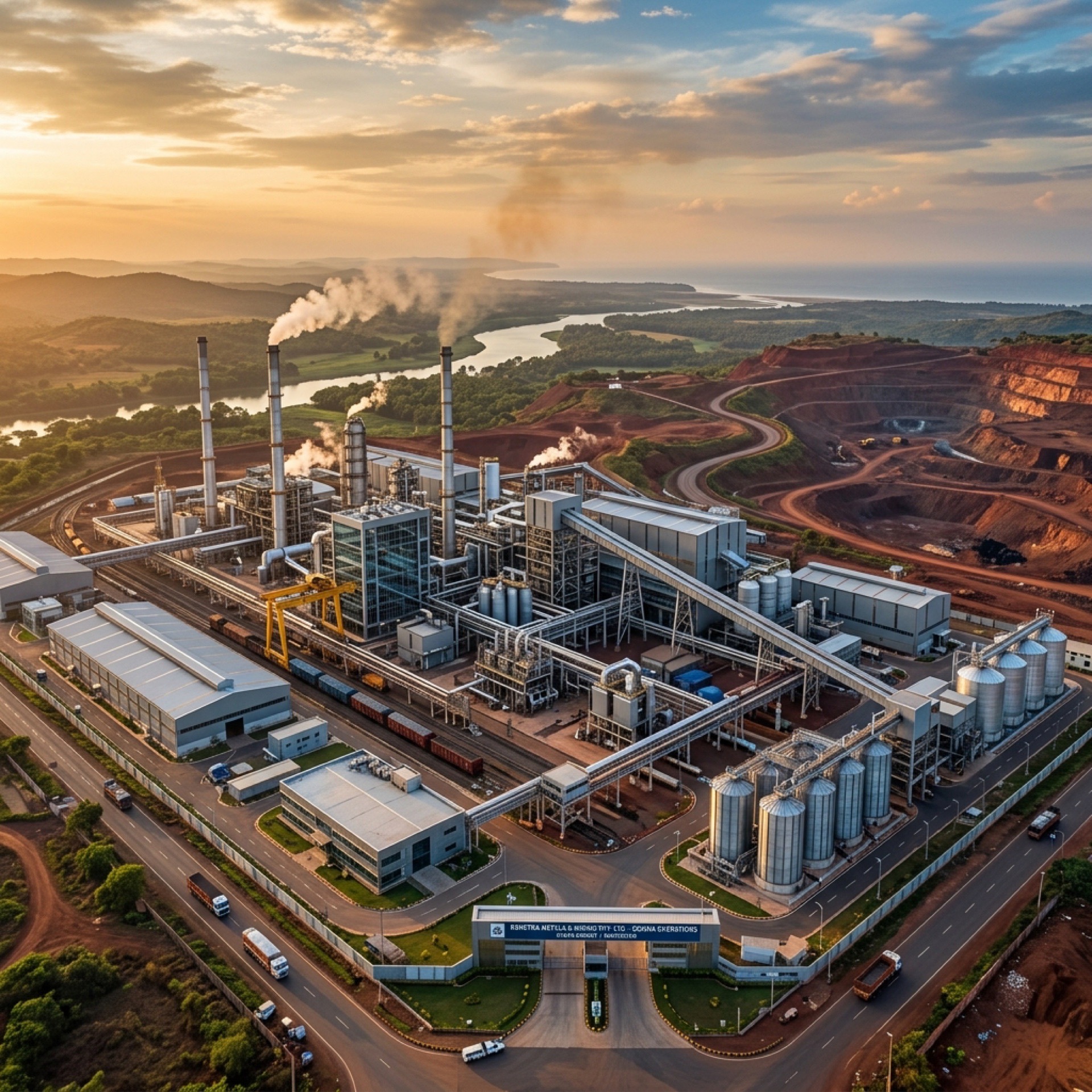 Thatoi Industries mining and metallurgy complex, Odisha